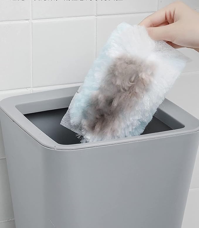 SUZZYVINE Disposable Duster Refills, 360 Degrees Dusters Refills, Total 20 Count,Blue and White