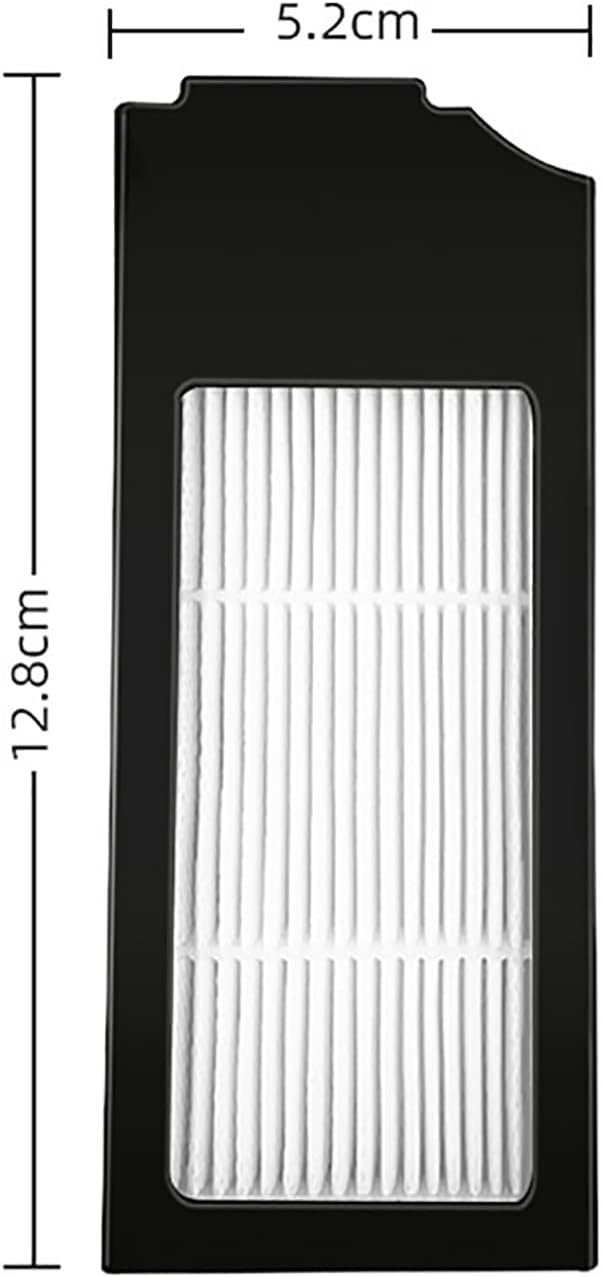 10 Pack Replacement Filter Compatible for ECOVACS DEEBOT X1 Omni / X1 TURBO Robot Vacuum Accessories HEPA Filter Replacement Parts