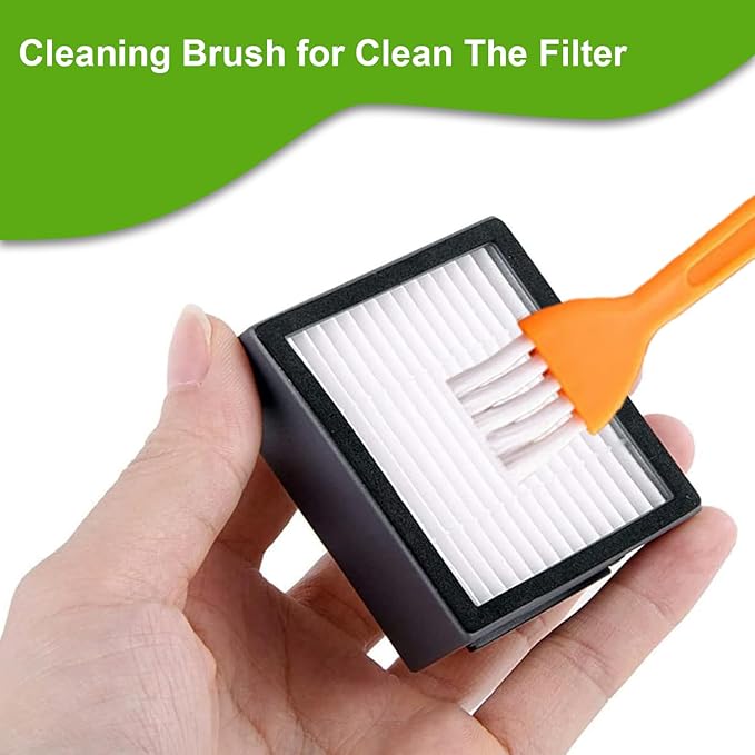 APZOVO 6 Pack Replacement HEPA Filter for iRobot Roomba i7 i7+ i3 i3+ i4 i4+ i6 i6+ i8 i8+ E5 E6 E7 J5 J5+ J6 J6+ J8 J8+