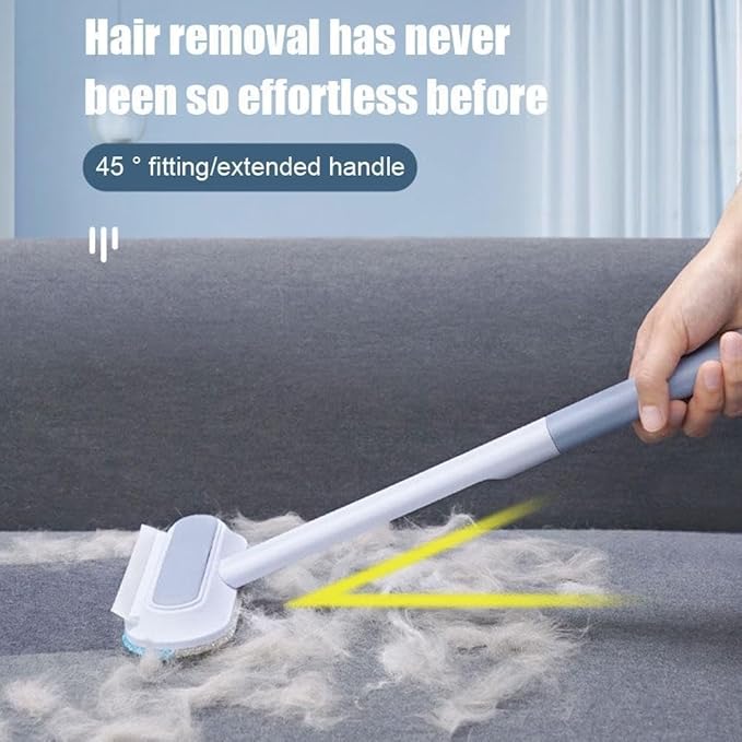 Pet Hair Remover, 2025 New 4-in-1 Cat and Dog Hair Remover, Multi-Function Double-Sided Pet Hair Removal Brush, Suitable for Carpets, Clothing, Bedding, Etc.