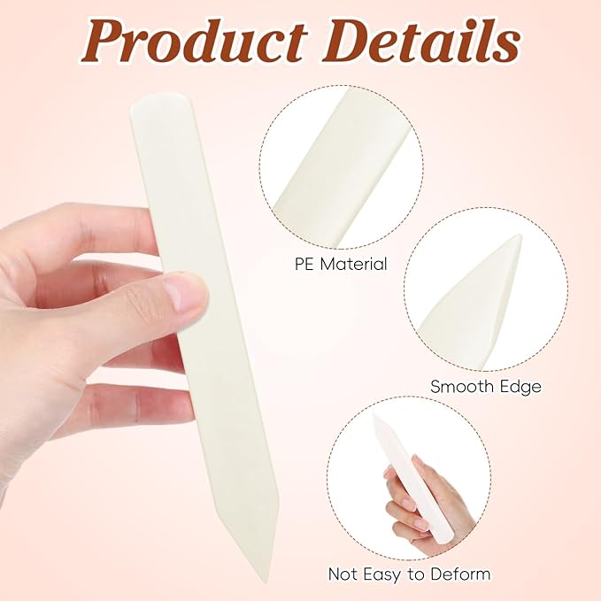 DECHOUS 2Pcs Carpets Bone Scraper: Laundry Fabric Spotting Bone Tools to Use for Getting Stains Out of Clothes - Clothing Scrape Stain Removal Tool