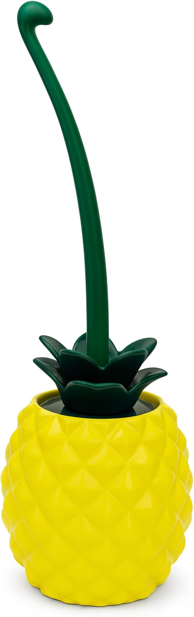 Deep & Sturdy Toilet Bowl Brush with Holder - Pineapple Bowl Brush - Durable Scrubbing - Toilet Cleaners - Household Essentials - Bathroom Cleaner - Cleaning Supplies - Household Supplies