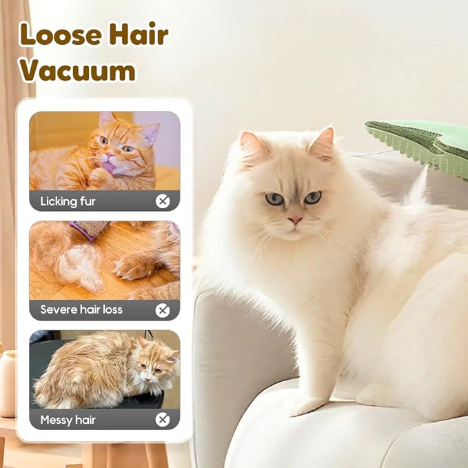 Auiepet 2025 New Pet Hair Removal Glove, Upgrade Electrostatic Pet Grooming Gloves for Cats and Dogs, Efficient Cat Gloves