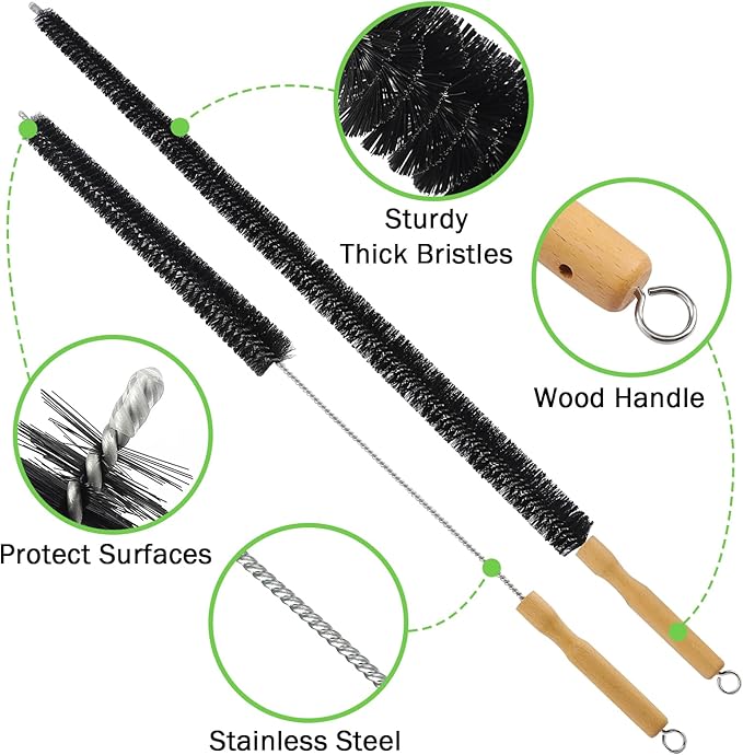 dryer lint brush vent cleaner Long Flexible Vacuum Brush dryer vent brush,dryer lint cleaner Laundry Room and Washer Dryer Brush