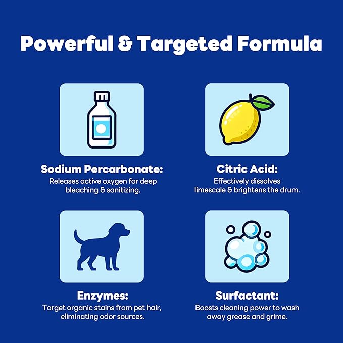 Washing Machine Tank Cleaning Effervescent Tablets