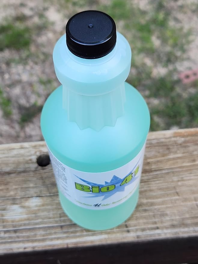 Bio 41 Odor Eliminator, Molecular Technology Since 2005 - Commercial, Industrial, Strong Pet & Urine Odor Remover, Trash Can Deodorizer 32 Oz Sprayer