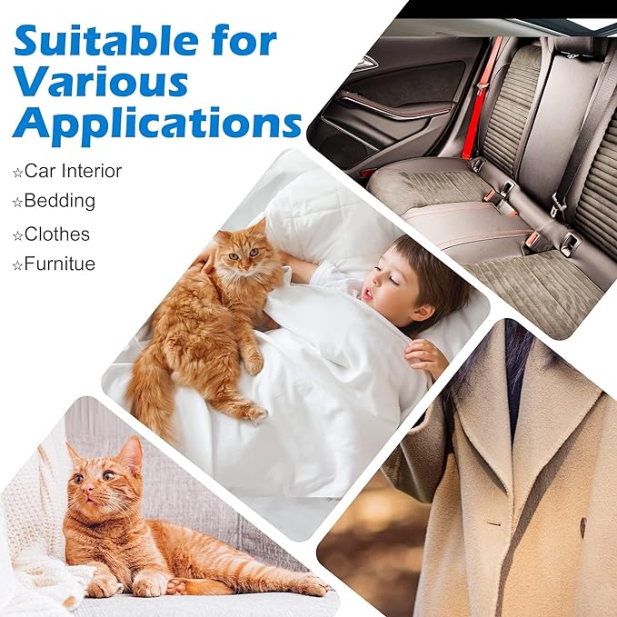 Portable Lint Remover,Reusable Cat Hair Remover,Dog Hair Remover,Lint Shaver,Carpet Scraper,Clothes Fur Fuzz Brush for Carpet,Clothing,Car Mats,Couch,Furniture Rugs Pink