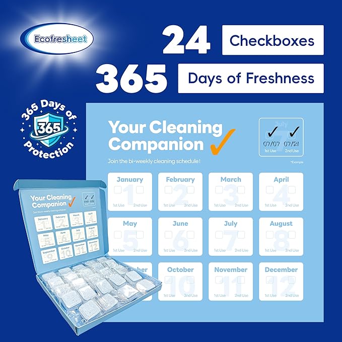 Washing Machine Tank Cleaning Effervescent Tablets