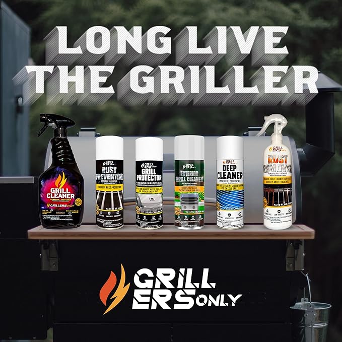 2-Pack Anti-Rust Protective Coating Spray 14.8 fl oz | for Carbon Steel Cast Iron & Grills