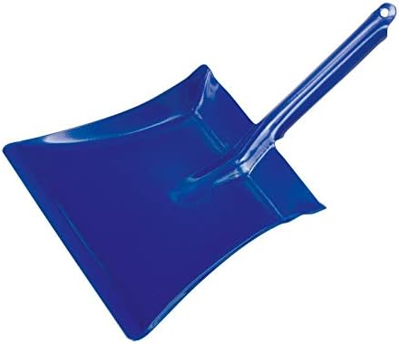 Redecker Children’s Play Dustpan, Durable Metal with Powder-Coated Finish, Blue