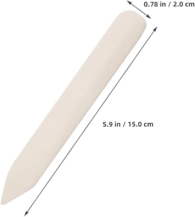 DECHOUS 2Pcs Carpets Bone Scraper: Laundry Fabric Spotting Bone Tools to Use for Getting Stains Out of Clothes - Clothing Scrape Stain Removal Tool