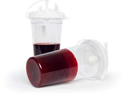 DiSorb Suction Canister Sterilizer Absorbent Powder - Absorbs Bodily Fluids & Blood - for Hospitals, Health Care Facilities, Veterinary Clinics - EPA Approved Solidifier - 500cc -100 Bottles Per Case