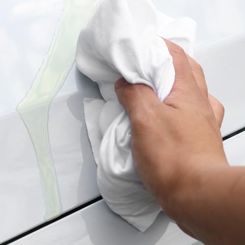 Arkwright W43 Cotton Tshirt Rags - 25 lb Box - Soft Lint Free Cloths for Cleaning, Streak & Scratch-Free, Professional Grade Bulk Wiping Towels for Polishing, Painting, and Staining, White