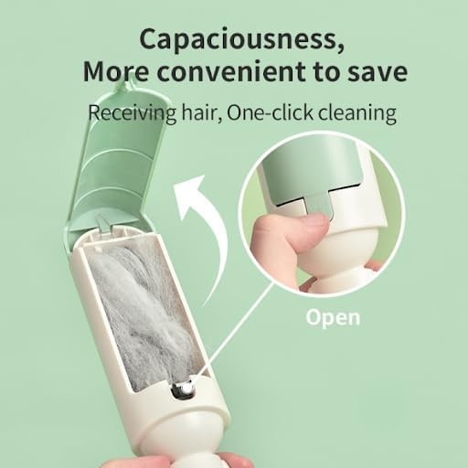 Pet Hair Remover Roller- Pet Hair Removal Tool with Strong Grip for Effortless Cleaning- Pet Hair Roller Lifts Fur from Clothes, Furniture & Car- Keep Your Home Fur-Free with Easy Cat Hair Lint Roller