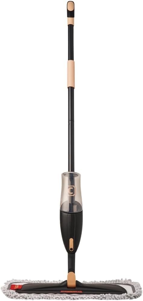 CAMPANELLI Pro Series Spray Mops for Floor Cleaning - Long-Lasting Durable Microfiber Mop with 2 Easy Glide Pads & Solution Tank for Hardwood Laminate, Tile and Vinyl Floors | 19" Wide