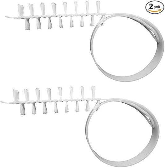 Washing Machine Cleaning Brush - 2 Pack Drum Washing Machine Brush Flexible Washing Machine Cleaner Brush No-Remove Front Load Washer Cleaner Brush for Washing Machine Washer Machine Cleaner Tools