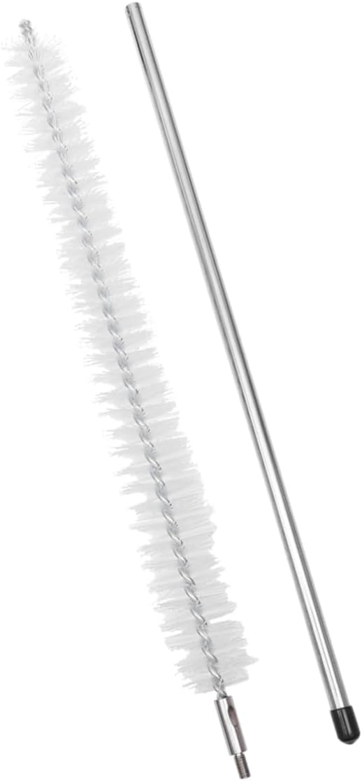 PACKOVE Washing Machine Cleaning Brush Extended Handle Dryer Vent Cleaning Tool Multi-Purpose Brush for Home and Kitchen Use Stainless Steel Rod