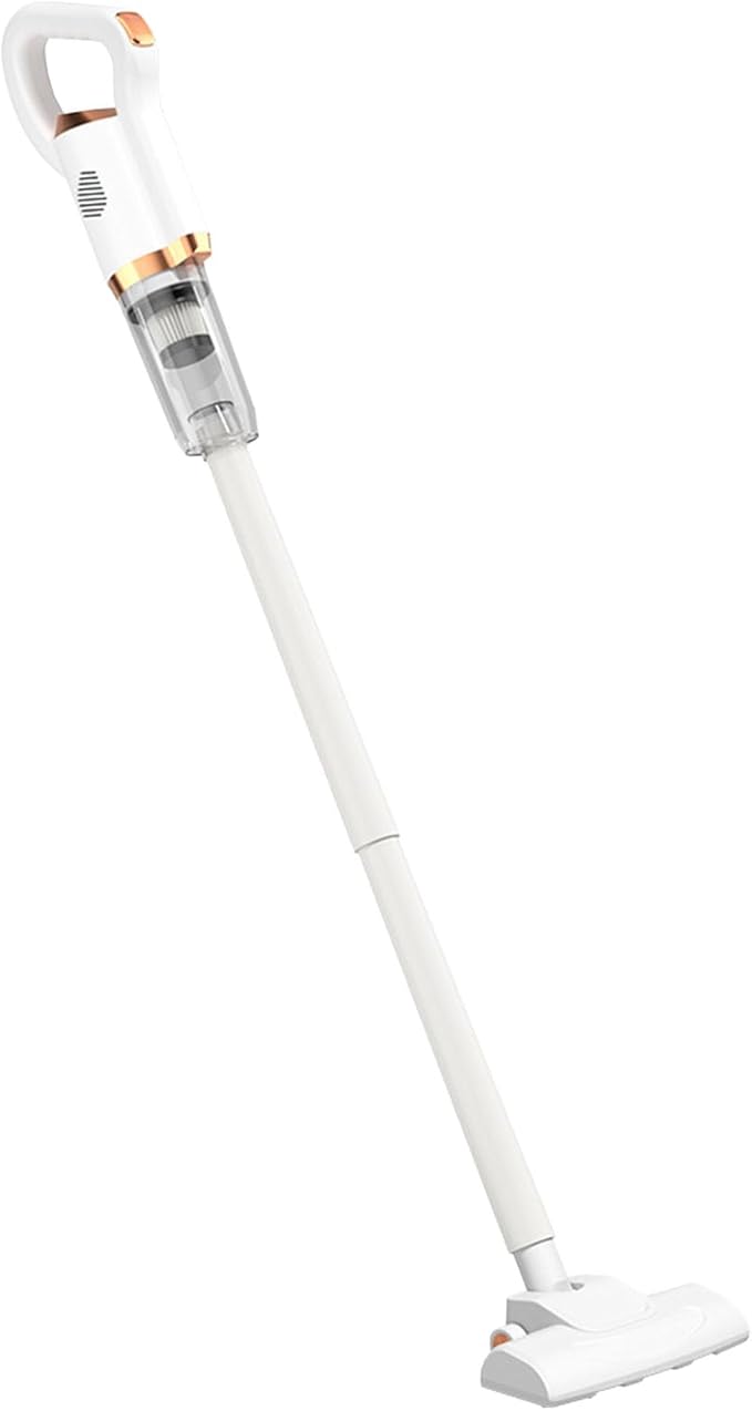 Pwshymi Stick Vacuum Cleaner, Small Handheld Vac Powerful Cordless Vacuum Cleaner 2 in 1 Rechargeable Stick with Long Battery Life, Portable & Silent Design for Home