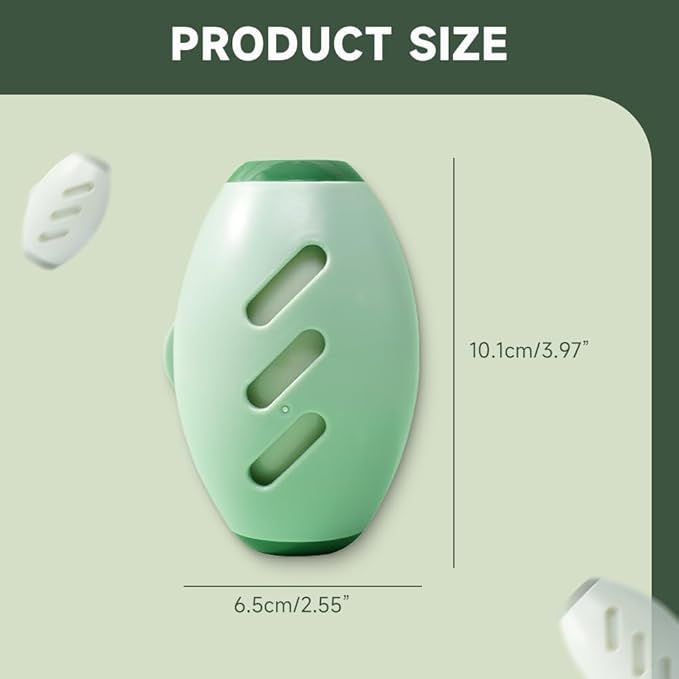 Reusable Silicone Lint Roller, 2025 Upgraded Washable Sticky Roller Powerful Adhesion for Pet Hair and Dust Removal, Portable Home Travel Lint Roller for Clothes Bed Sofa (2, White+Green)