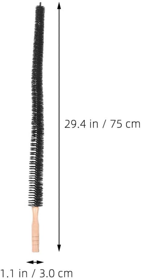 Garneck Washing Machine Cleaning Brush Set 2Pcs Long Handle Lint and Dryer Vent Cleaner Multi-Purpose Drain Pipe Brush for Front Load Washers and Dryers Household Cleaning