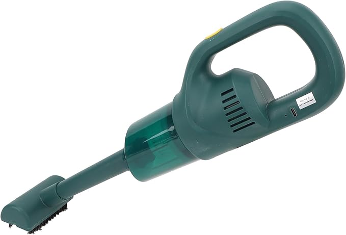 Cordless Vacuum Cleaner,50000PA High Suction Power Upright Vacuum,Portable Lightweight Car Stick Vacuum for Car Office Home Cleaning (Green)