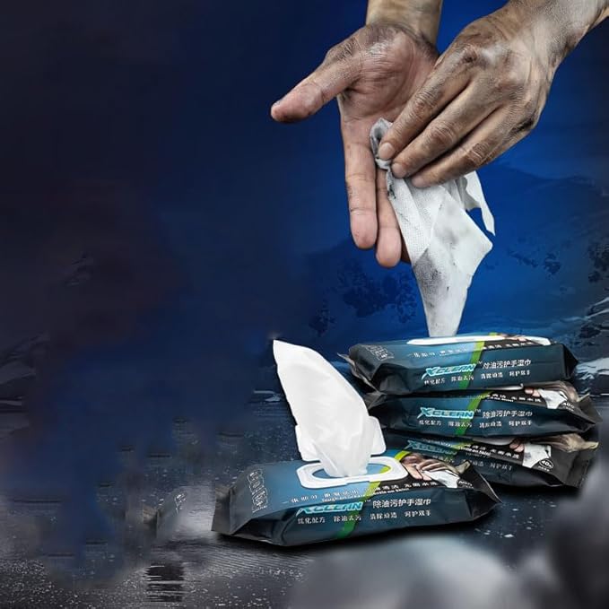 Heavy-Duty Multi-Surface Cleaning Wipes,7.9 x 7.9" Per Count,40 Counts Per Pack, 6 Pack (6, 7.9 X 7.9")