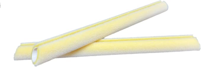 Tru Lamb Professional Quality T-Bar Refill Floor Coater (2 Pack 18 Inch Yellow Synthetic Foam)