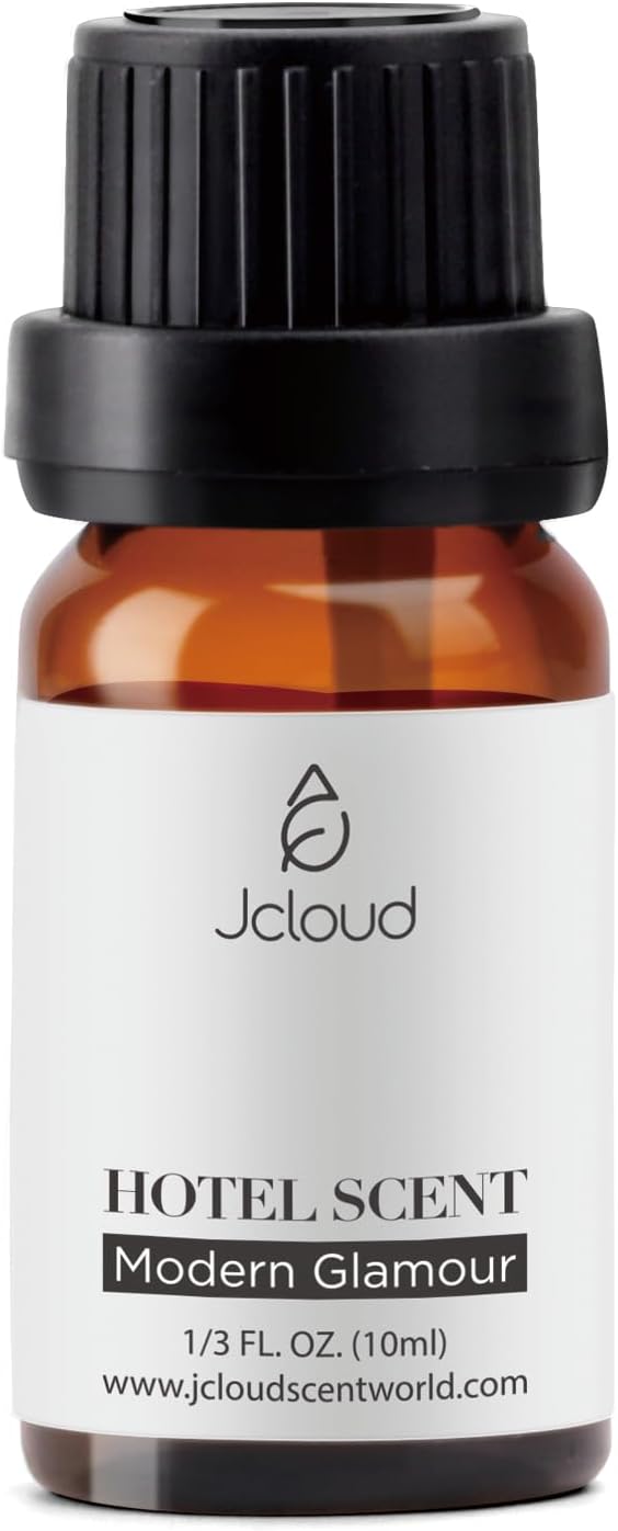 JCLOUD Modern Glamour Essential Oil Inspired by W Hotel | Hotel Scent - Pure Aromatherapy Diffuser Oil with Rose and Cedarwood, Home Luxury & Hotel Scents for Essential Oil Diffusers - 10mL