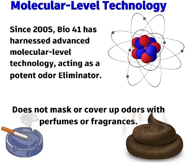 Bio 41 Odor Eliminator - Commercial Strength Odor Eliminator - Neutralizer - Deodorizer - Smell Remover - One Gallon