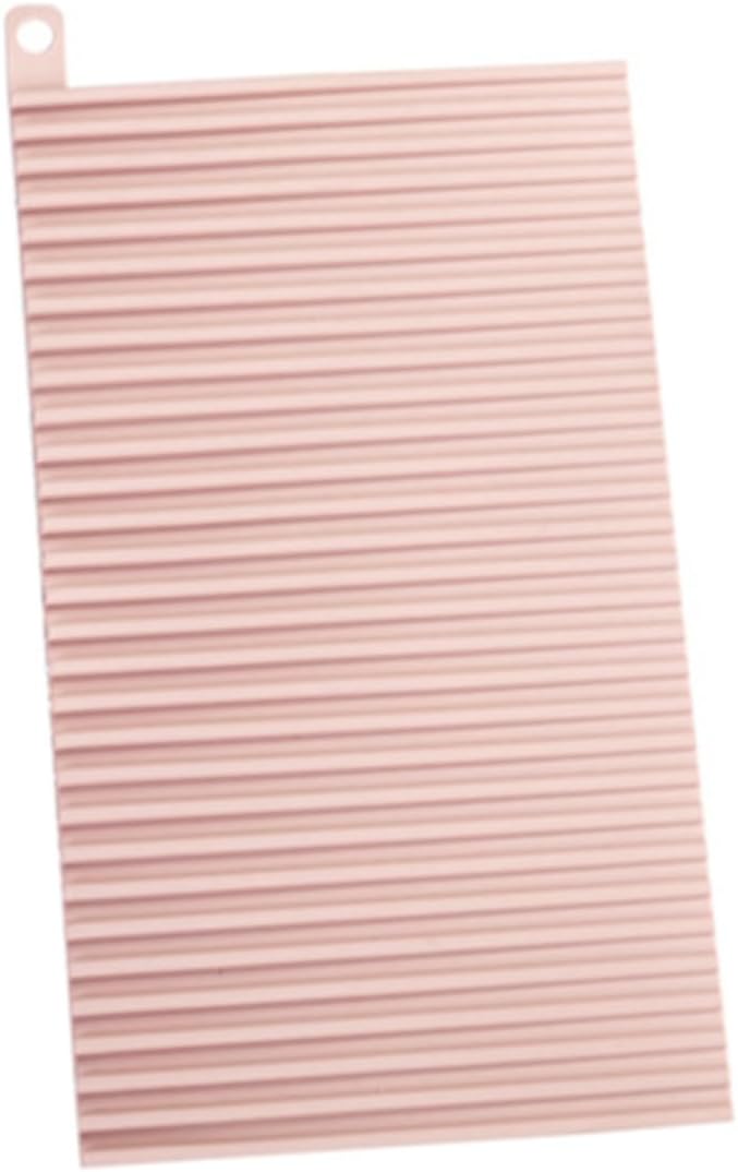 Household Non- Washboard Portable Soft Washing Board for Laundry for Travel and Home Use and Lightweight for Washing Underwear and Bras
