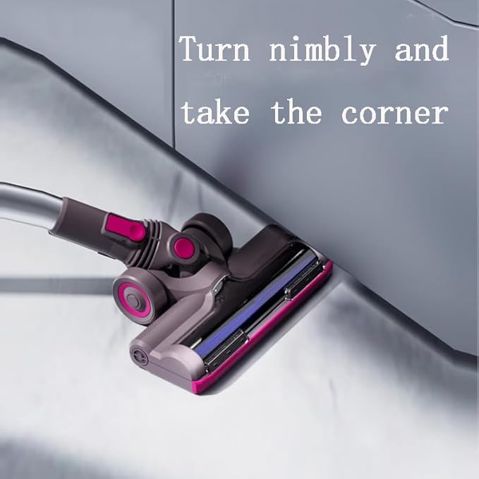 Half Scale Cordless Vacuum Cleaner, Lightweight Stick Vacuum with Powerful Suction, Runtime, Self-Standing, Rechargeable Vacuum Cleaners for Home Hardwood Floor Carpet Pet Hair 2500mAh Battery
