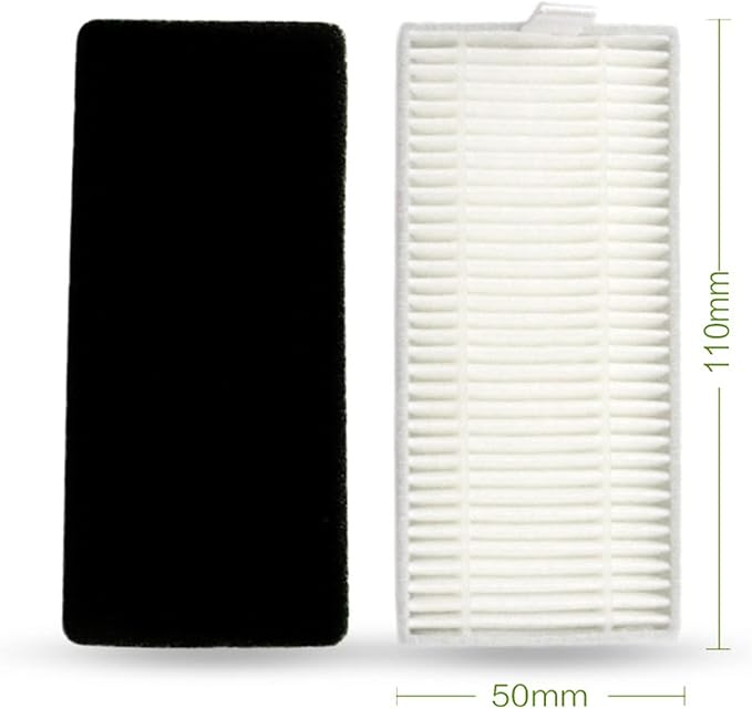 10PCS Replacement Parts HEPA Filters for Yeedi K600 K700 for Ecovacs Deebot N79 N79s DN622 500 N79w Robotic Vacuum Cleaner Accessories Kit