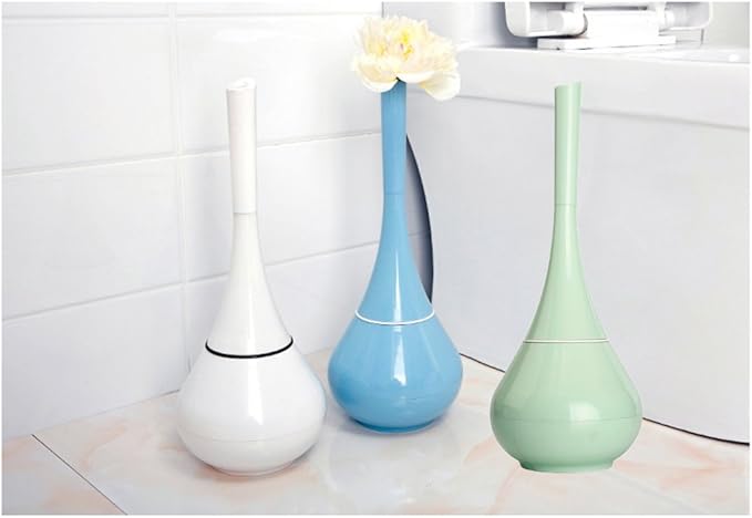 Toilet Brush with Holder, INCHANT Bathroom Detachable Toilet Brush - Blue