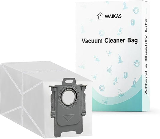 14 Pack Qrevo Vacuum Bags for Roborock Qrevo Series QV 35A, Qrevo S5V, Saros10r, Qrevo S, Qrevo Edge S5A, Qrevo 2R3W, S8 Max Ultra, S8 MaxV Ultra, Qrevo Curv S5X, Qrevo Master/Slim Robot Vacuum