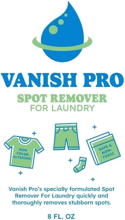 Professional Strength Spot Remover For Laundry - 1Pack (8 oz)