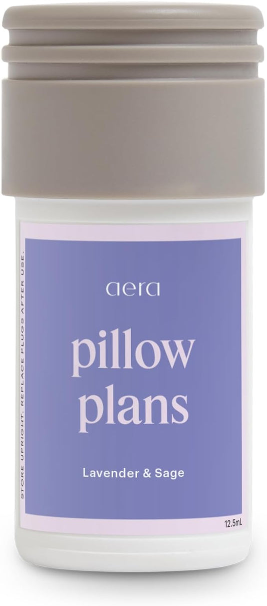 Aera Mini Pillow Plans - Essential Oil for Home – Soothing MoodBoost Fragrance - Notes of Lavender and Sage - Scent Refill - Capsule Size Works with Mini Diffuser