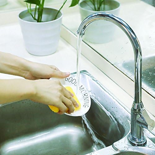 Chuangdi 12 Pcs Sponges Kitchen Bulk Non Scratch Cellulose Sponges Kitchen Assorted Colors for Washing Dishes, 4.7 x 3 Inch(1.5 cm in Thickness)