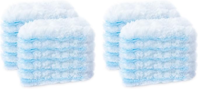 SUZZYVINE Disposable Duster Refills, 360 Degrees Dusters Refills, Total 20 Count,Blue and White