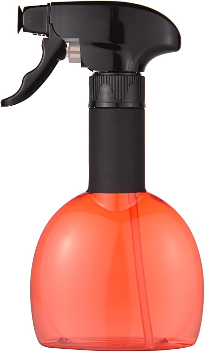 Oil Sprayer for Cooking, 9.5oz Oil Dispenser, Non-Aerosol for Olive Oils, Reusable Oil Vinegar Spritzer Sprayer for Air Fryer, Kitchen, Salad, Baking, BBQ, Frying(Red)
