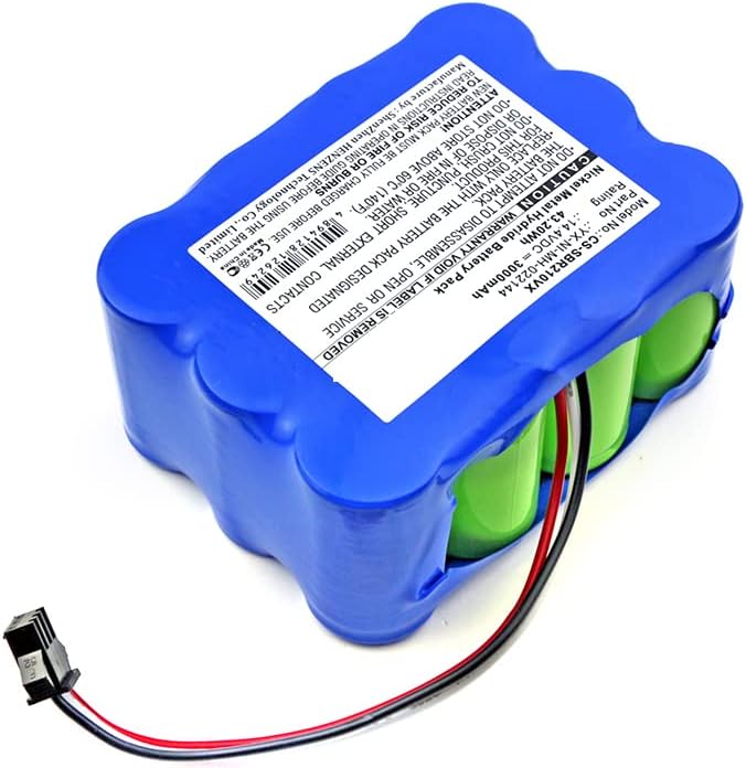 Henhaoro Vacuum Battery for Samba YX-NI-MH-022144 bObi Classic BObi Pet Robotic Vacuum Cleaner 017144-TN BQBS1000 BQBS1003 XR210 Hovo 510 Hovo 510 Plus IQX-510 710 770 510B S350
