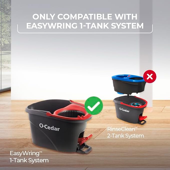 O-Cedar EasyWring Deep Clean Refill 6 - Pack