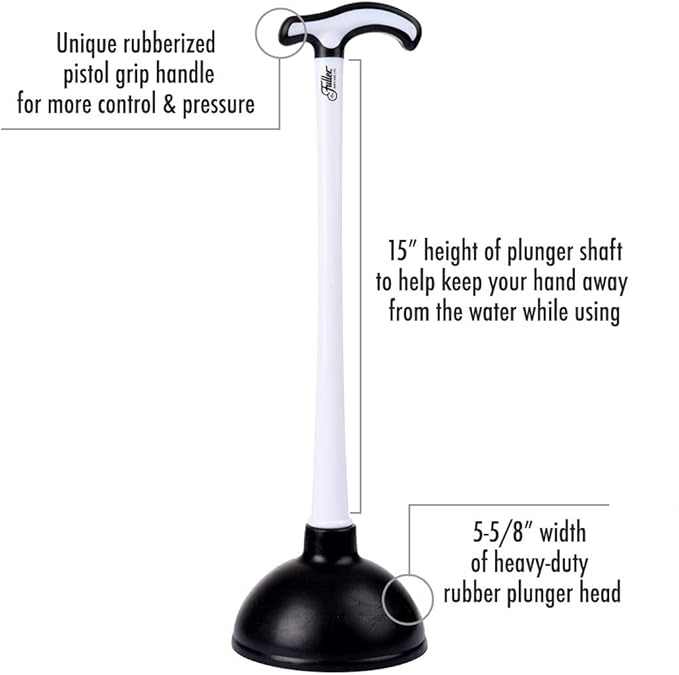 Bowl Brush & Plunger in Caddy Set