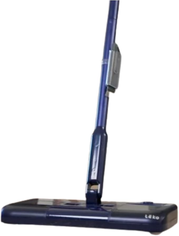 Teko Turbo Powered Cordless Stick Vacuum Cleaner – Multi-Surface Rechargeable Sweeper for Carpet, Hardwood, and Tile, Lightweight Household Wireless Vacuum for Pet Hair & Floor Cleaning, Teal Blue