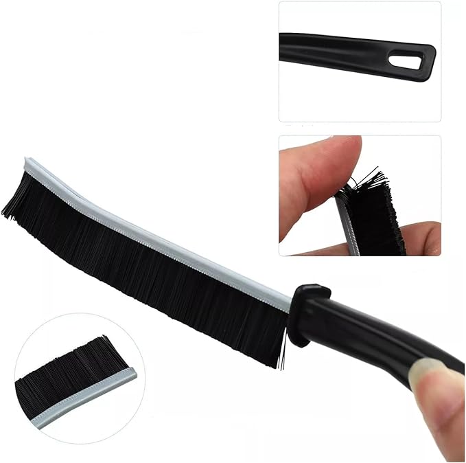 5pcs Crevice Cleaning Brush, Multifunctional Gap Brush for Cleaning Dead Corners Bathroom, Kitchen, Window, Multifunctional Gap Brush, Kitchen, Window, Faucet, Window or Sliding Door Track