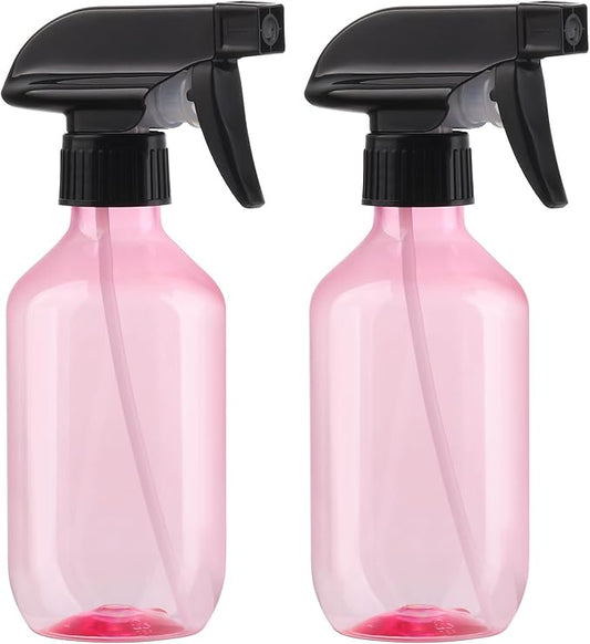 Empty Spray Bottles,10 oz Refillable Water Spray Bottle Adjustable Nozzle Mist/Stream Squirt Bottle for Hair Styling Watering Plants Cleaning Products