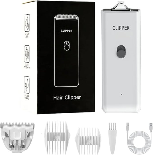 Grimgrow Dog Cat Home Hair Waterproof Clipper Portable Electric USB Rechargeable Pet Grooming Tools Low Noise Shaver Cordless Trimmer for Small and Large Pets