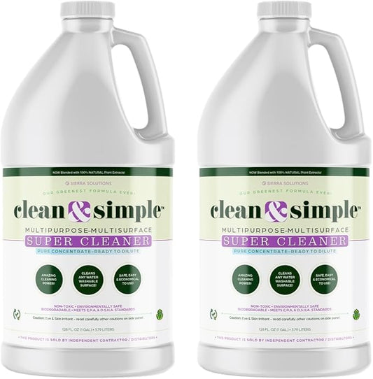 All-Purpose | Household Cleaner | clean & simple™ SUPER CLEANER concentrate