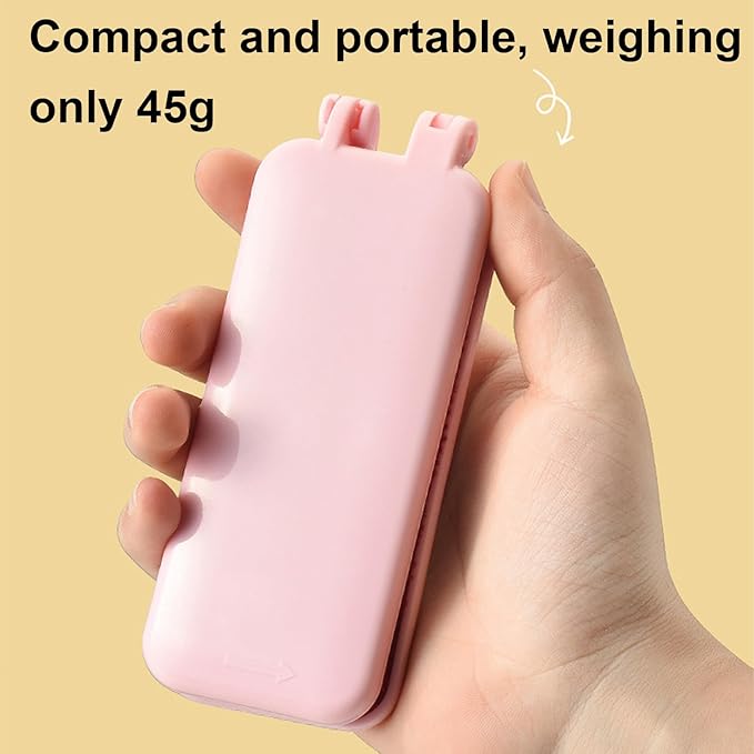 Reusable Lint Brush - Foldable Portable Travel Clothes Cleaner, Compact and Dust Remover | Small Pet Removal Tool, Multifunctional Fabric Brush for Baby Garments, Pet, or Daily Laundry,