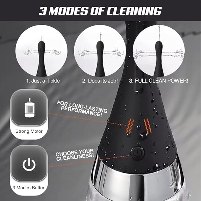 Enema Anal Douches for Female/LGBT Electric Enema Douching Spray Anti Backflow Shower Douche for Women Men Personal Cleaning Love Dolls Cleaning OH-OT-282