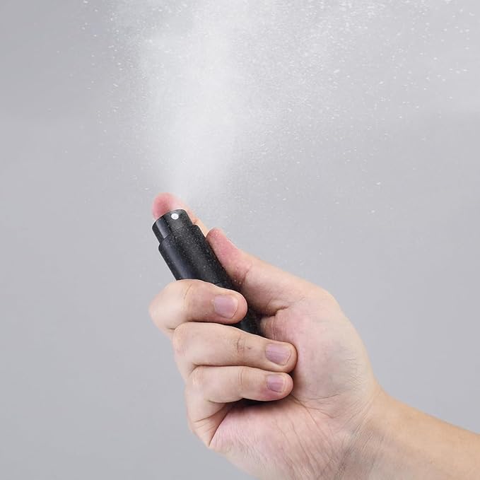 Perfume Atomizer Travel Bottle Refillable: Cologne Sprayer Portable for Men - Mini Spray Empty for Refill - 8ml Small Size Purple